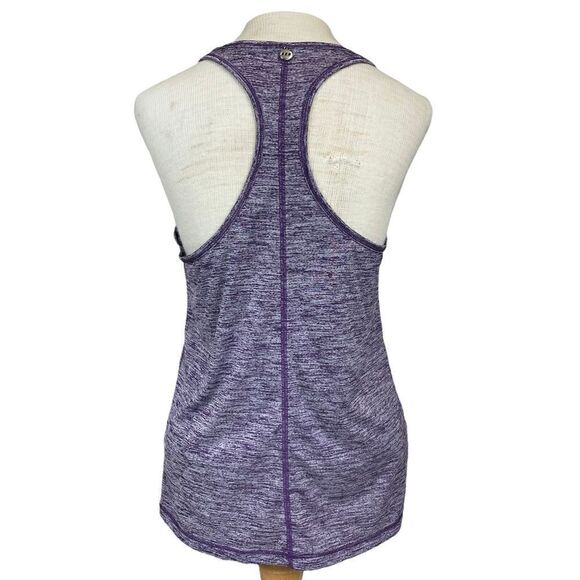 UNIQUELY Lorna Jane Motivational Graphic Racerback Tank Top in Purple Size Mediu - Picture 3 of 11